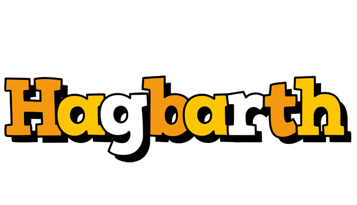 Hagbarth cartoon logo