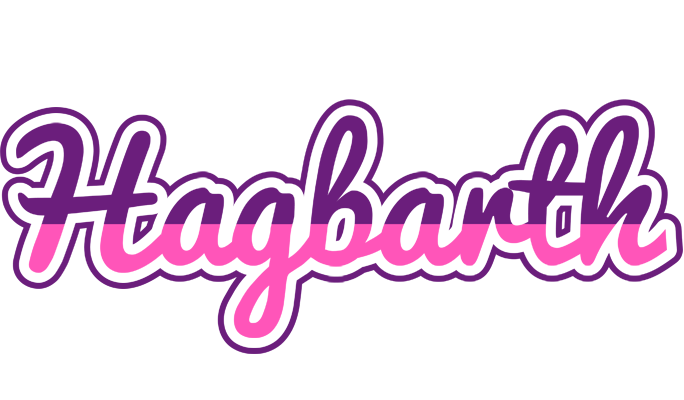 Hagbarth cheerful logo