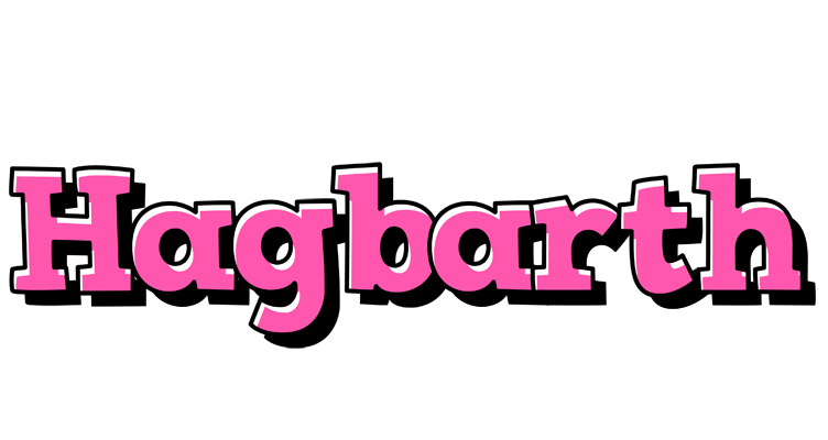 Hagbarth girlish logo