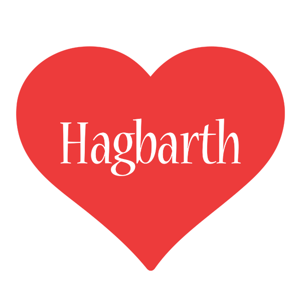 Hagbarth love logo