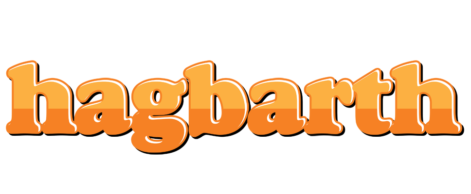 Hagbarth orange logo