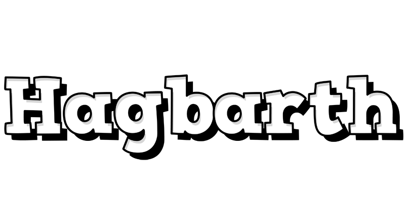 Hagbarth snowing logo