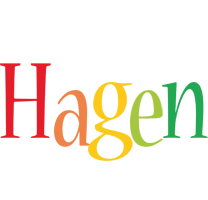 Hagen birthday logo