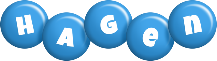 Hagen candy-blue logo