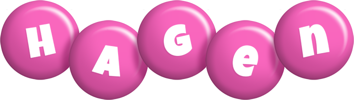 Hagen candy-pink logo