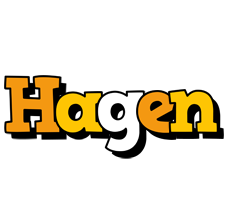 Hagen cartoon logo