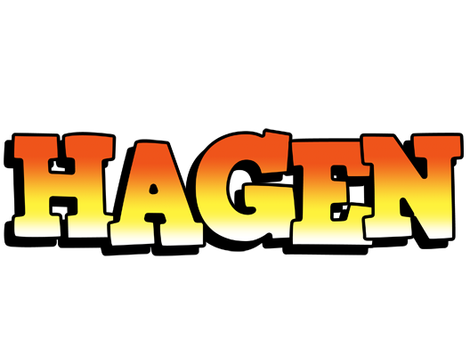 Hagen sunset logo