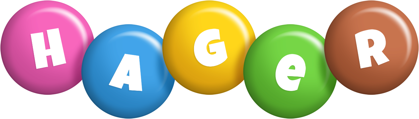 Hager candy logo