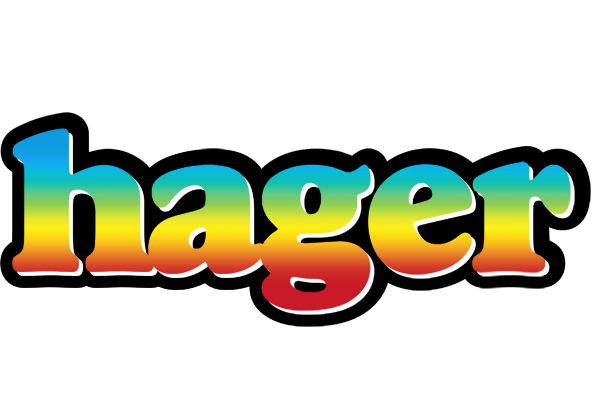 Hager color logo
