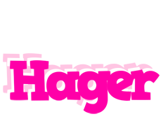 Hager dancing logo