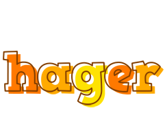 Hager desert logo