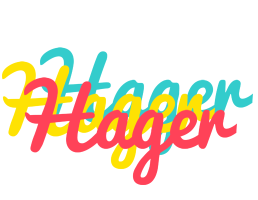 Hager disco logo