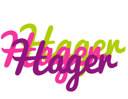 Hager flowers logo