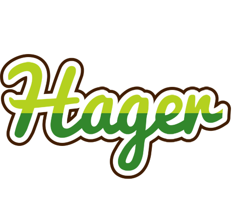 Hager golfing logo