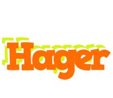 Hager healthy logo