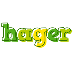 Hager juice logo