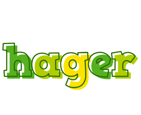 Hager juice logo