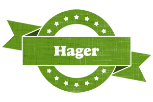 Hager natural logo