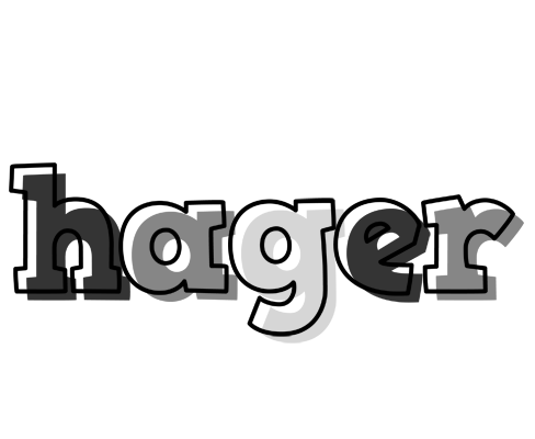 Hager night logo