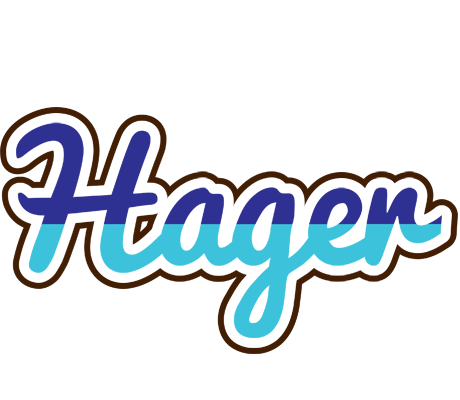 Hager raining logo