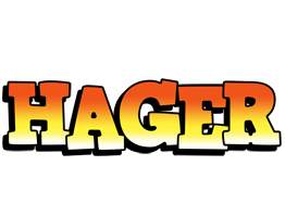 Hager sunset logo