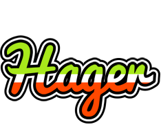 Hager superfun logo