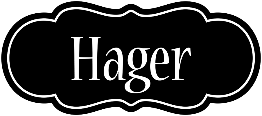 Hager welcome logo