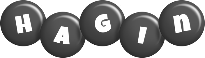 Hagin candy-black logo