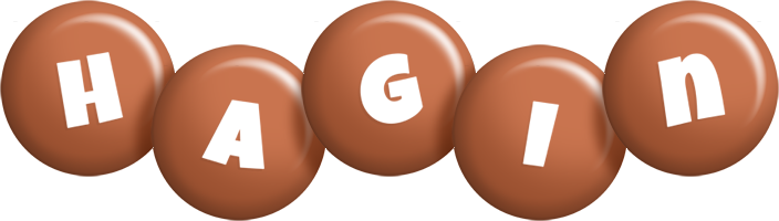 Hagin candy-brown logo