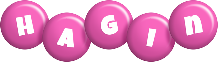 Hagin candy-pink logo