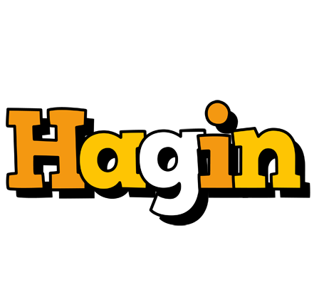 Hagin cartoon logo