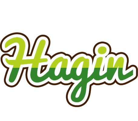 Hagin golfing logo