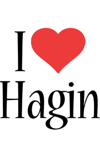 Hagin i-love logo