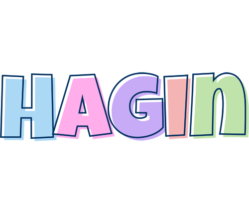 Hagin pastel logo