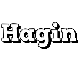 Hagin snowing logo