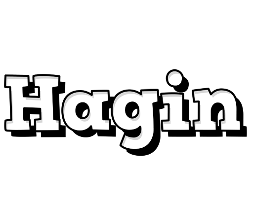 Hagin snowing logo