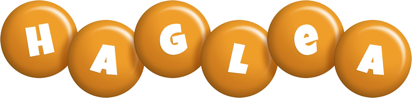 Haglea candy-orange logo