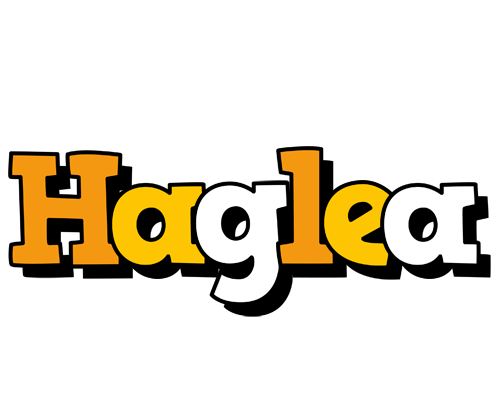 Haglea cartoon logo