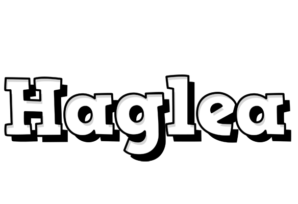Haglea snowing logo