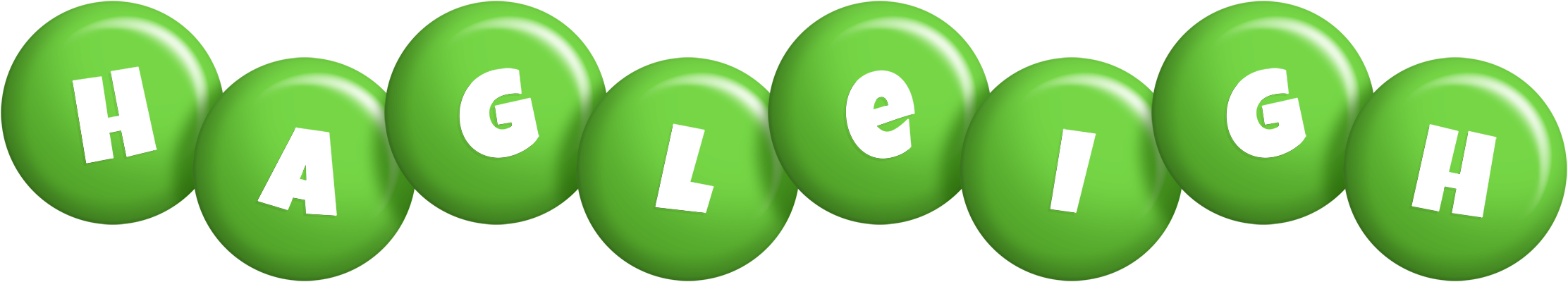 Hagleigh candy-green logo