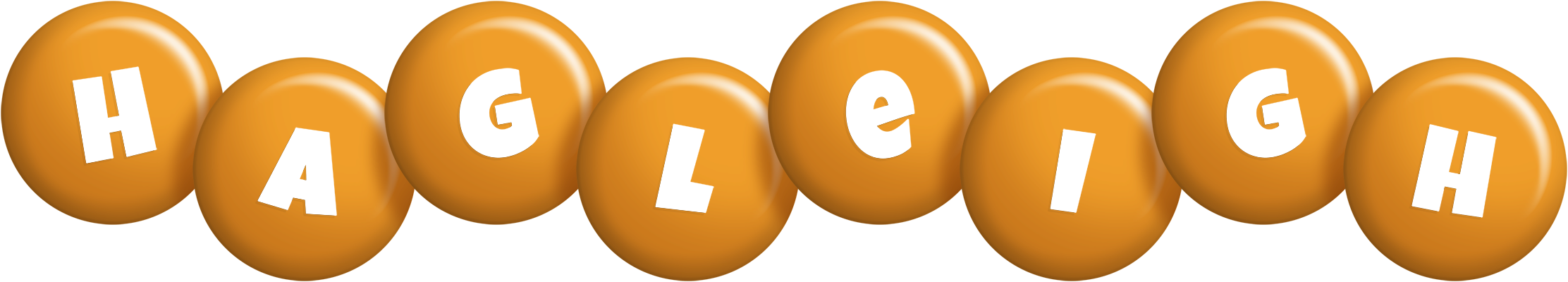 Hagleigh candy-orange logo