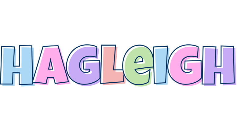 Hagleigh pastel logo