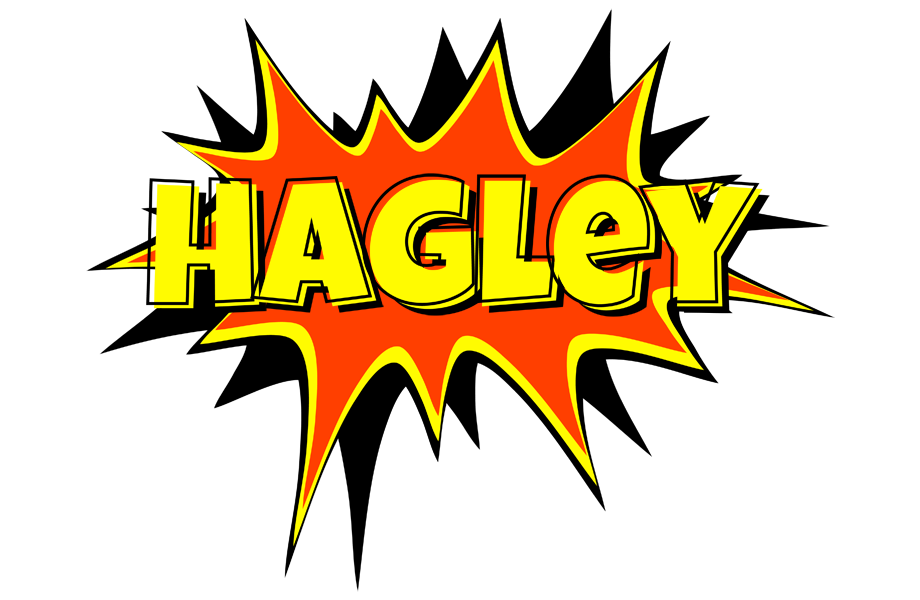 Hagley bazinga logo