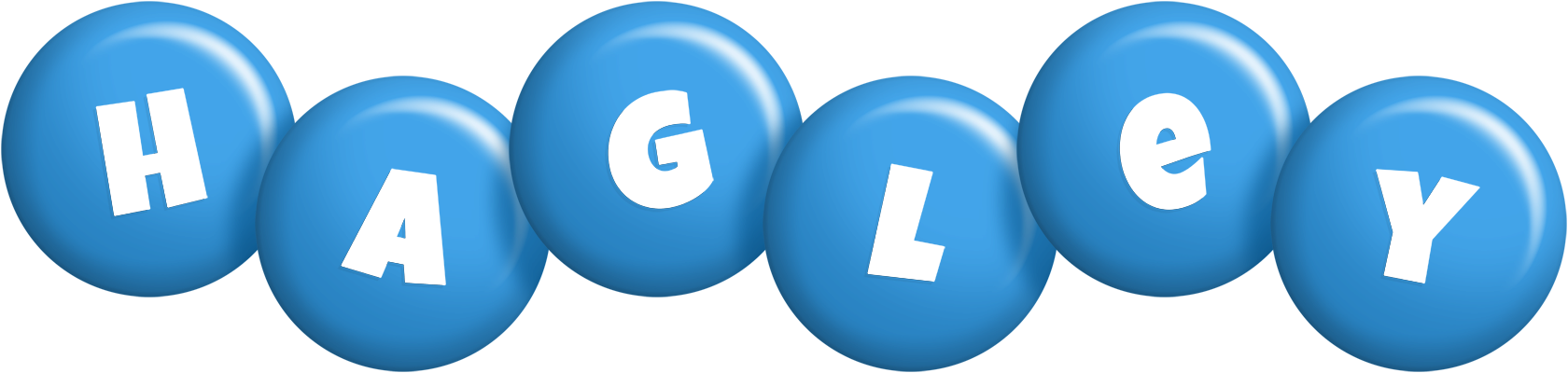 Hagley candy-blue logo