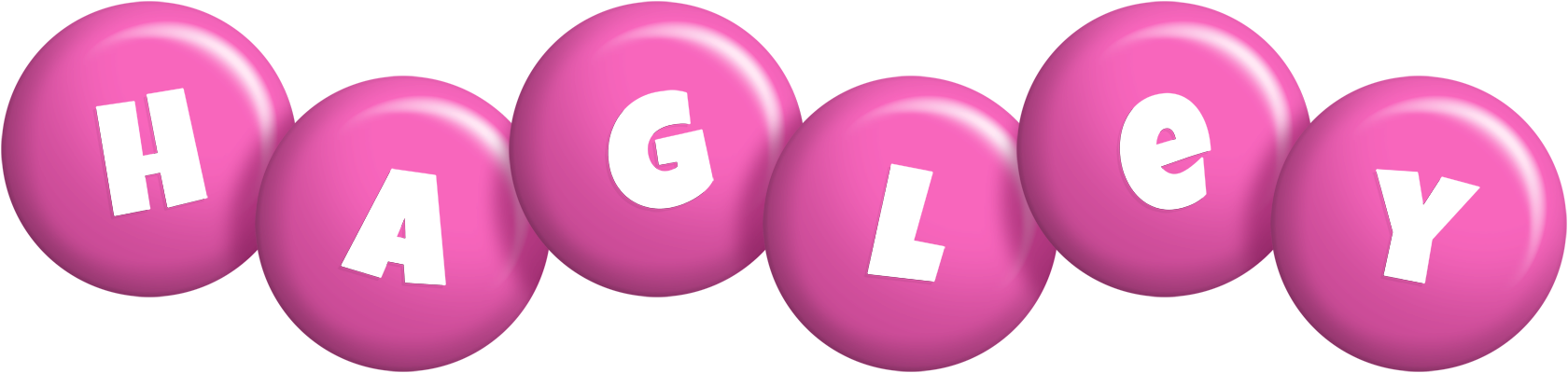 Hagley candy-pink logo
