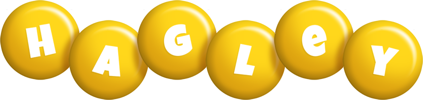 Hagley candy-yellow logo