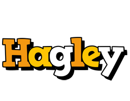 Hagley cartoon logo