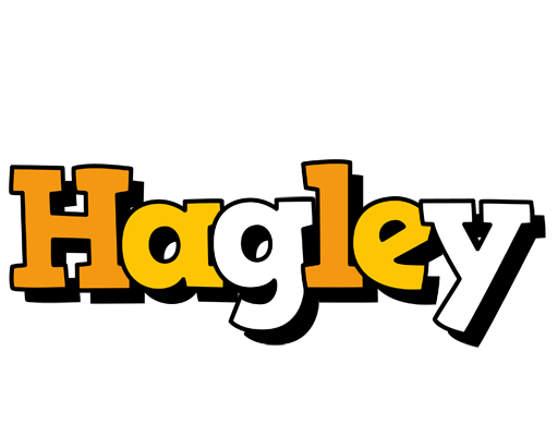 Hagley cartoon logo