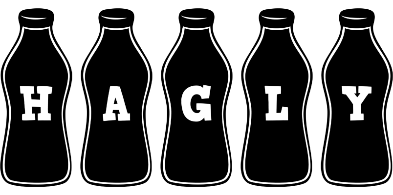 Hagly bottle logo