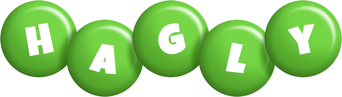 Hagly candy-green logo